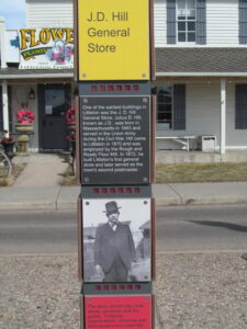 5728 S. Rapp J D Hill General Store History pole Crony