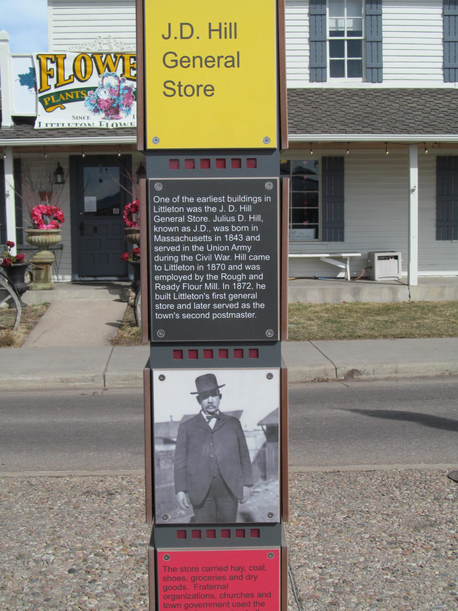 5728 S. Rapp J D Hill General Store History pole Crony