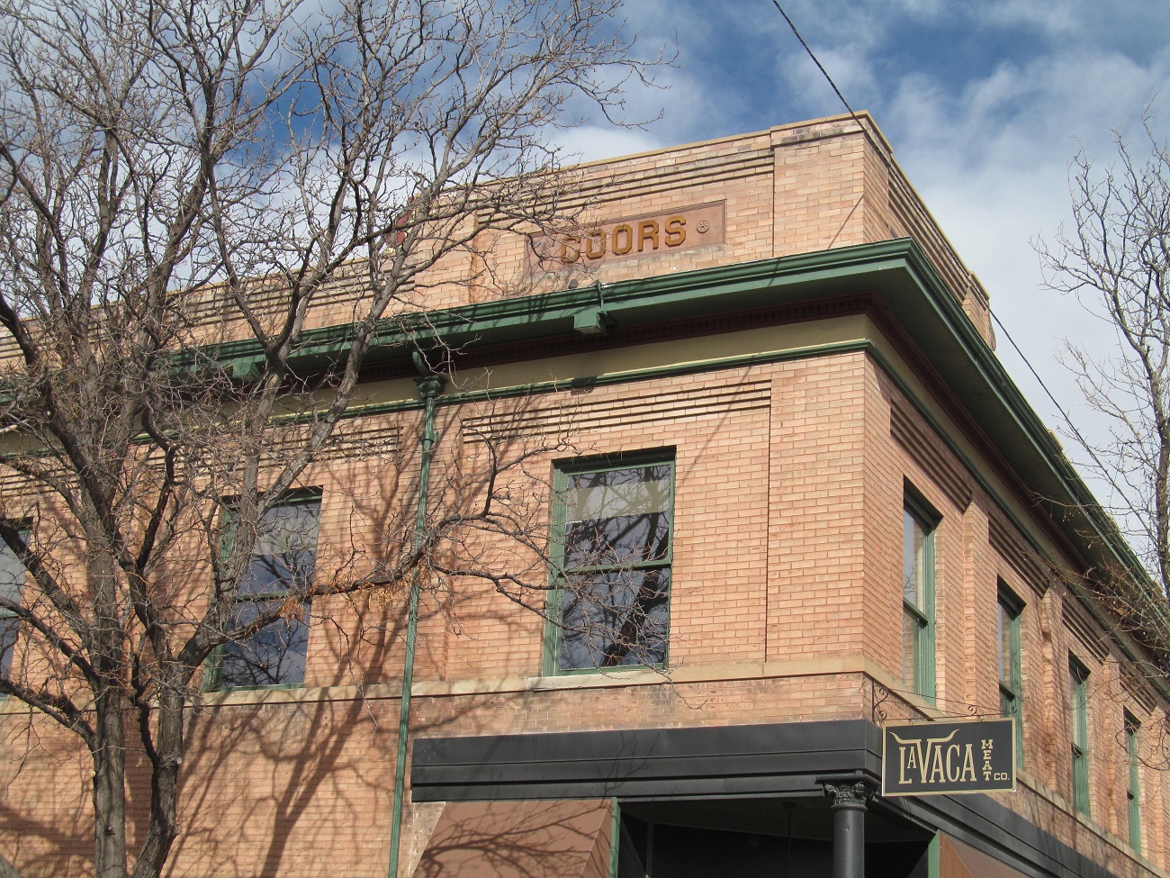 2489 W Main Coors Bldg West Name Plate Crony_new