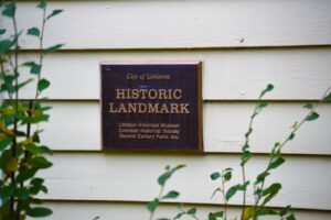 2596 W Alamo Leach house historic marker fb Mike Yost_s