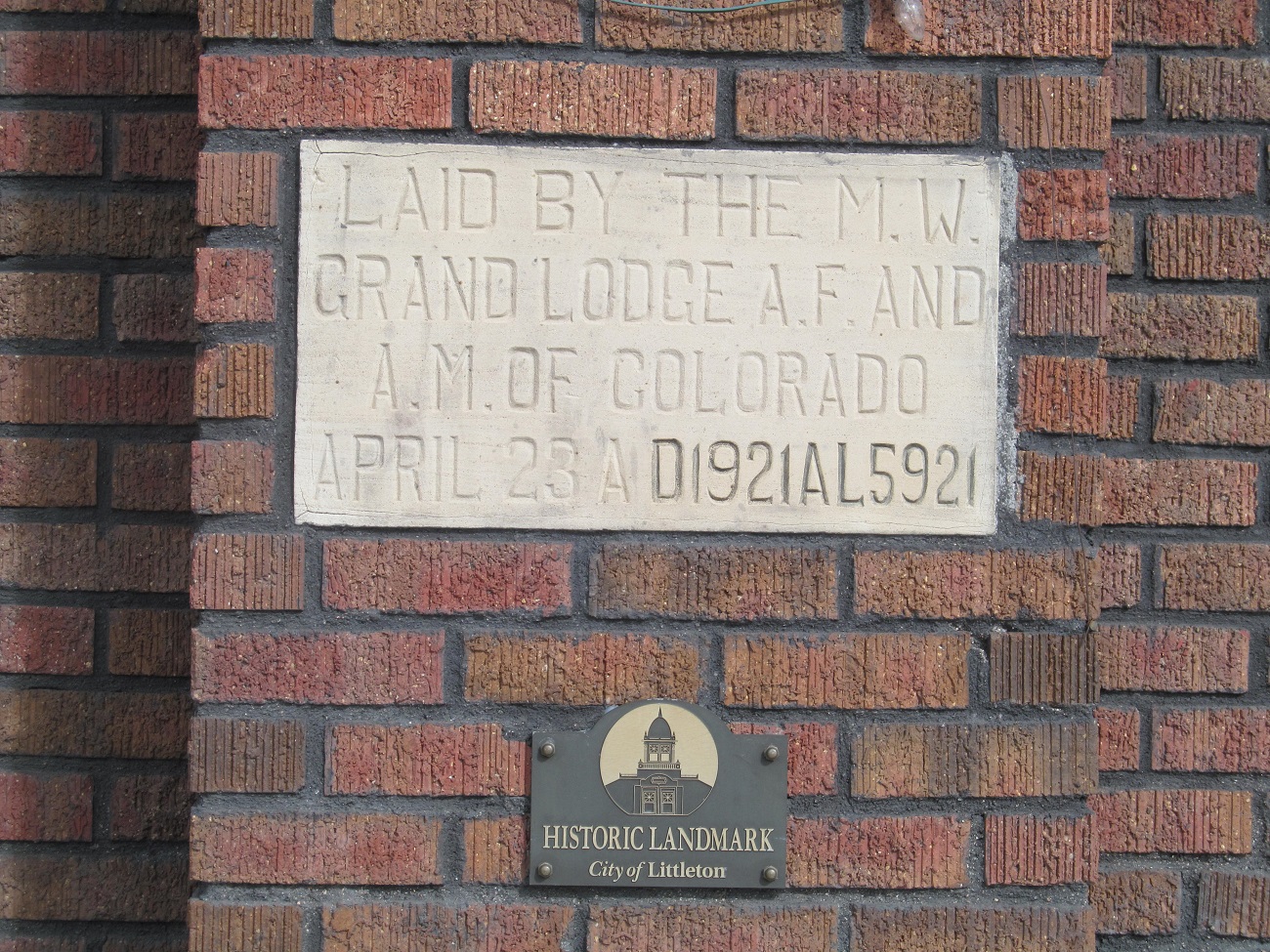 5718 Masonic temple corner stone Landmark Pl Crony_ss