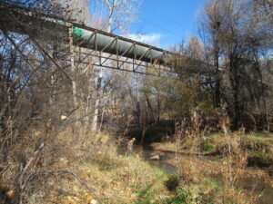 Big dry creek CD flume